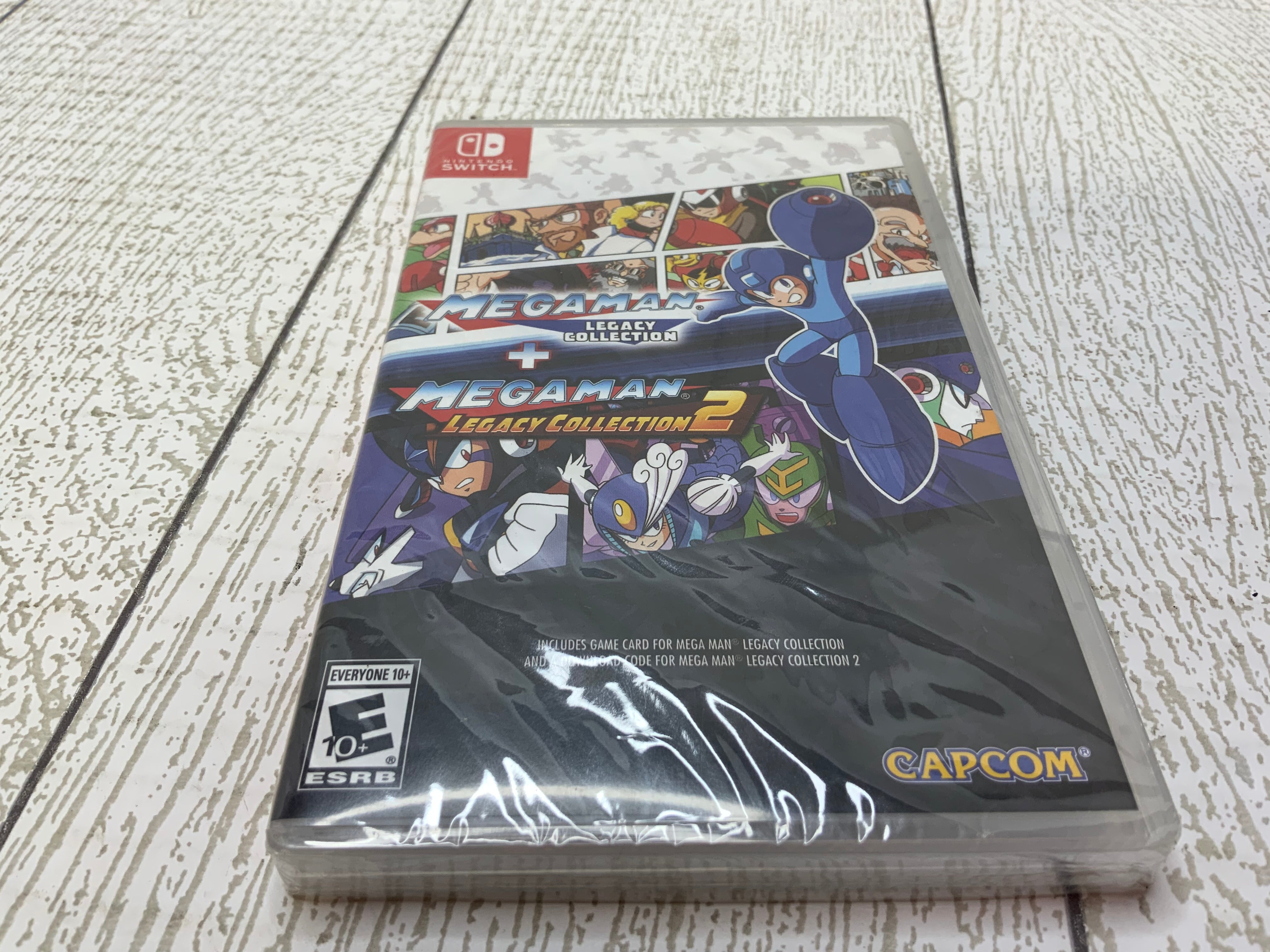 Mega Man: Legacy Collection 1 + 2 - Nintendo Switch (Brand New - Sealed) (7943951417582)